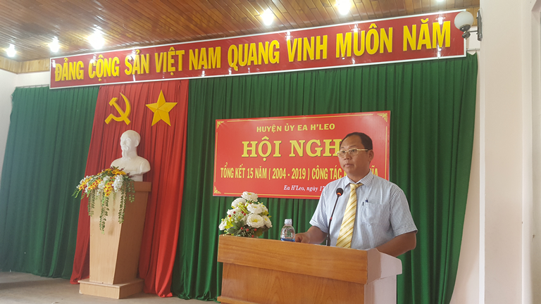 Hội nghị tổng kết 15 năm thực hiện công tác kết nghĩa